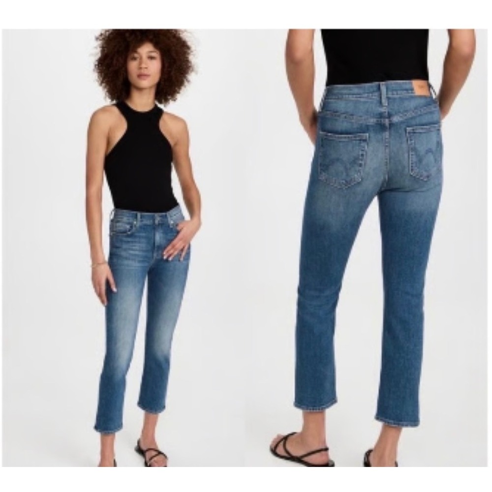 Edwin | Anthropology Elian Crop Straight‎ Mid-Rise Jeans